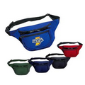 Three Pocket Polyester Fanny Pack